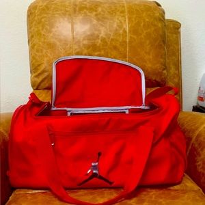 Used air Jordan duffle bag